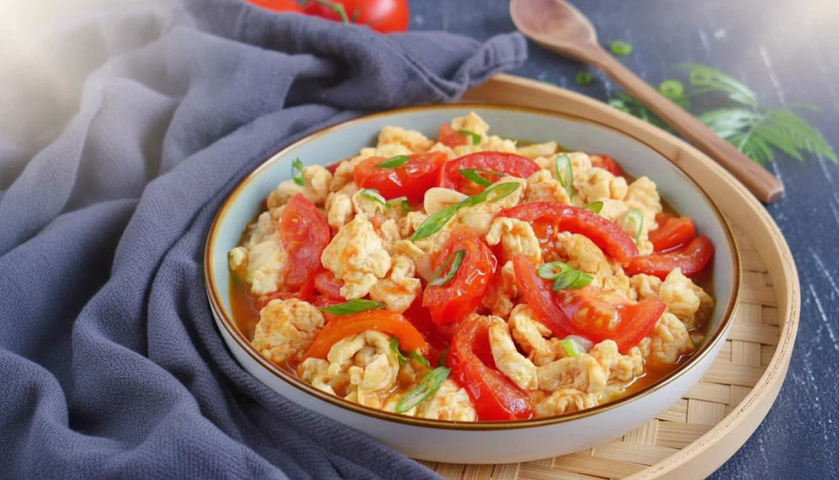 Tomato and Egg Stir-Fry